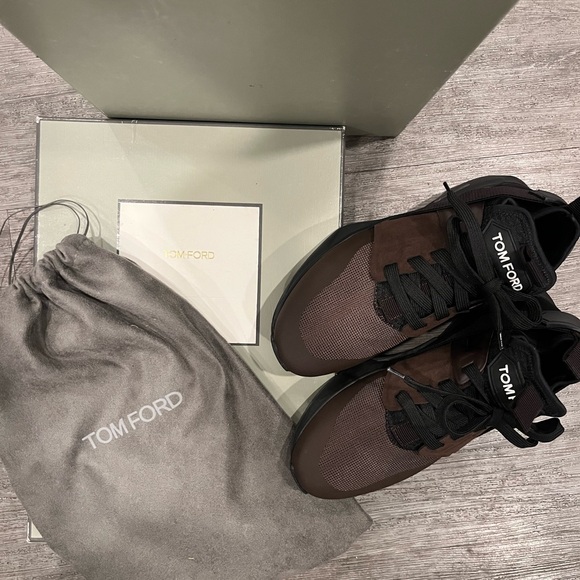Tom Ford Shoes - Tom Ford Brown Sneakers - like new